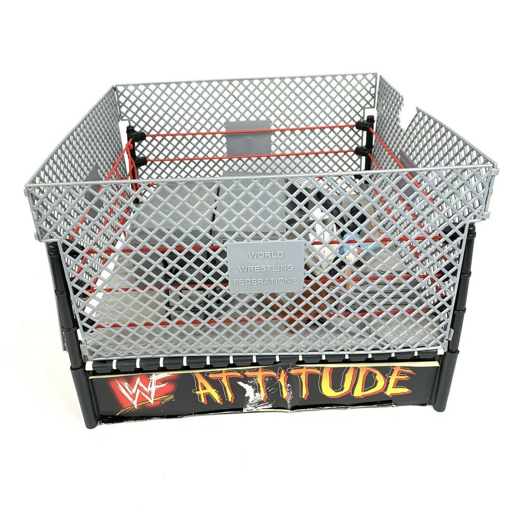 Jakks Pacific WWF 1998 Attitude Ring Steel Cage